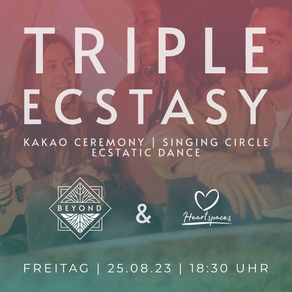 Triple Ecstacy – Cacao, Singing Circle, Ecstatic Dance am Rodenkirchener Strand